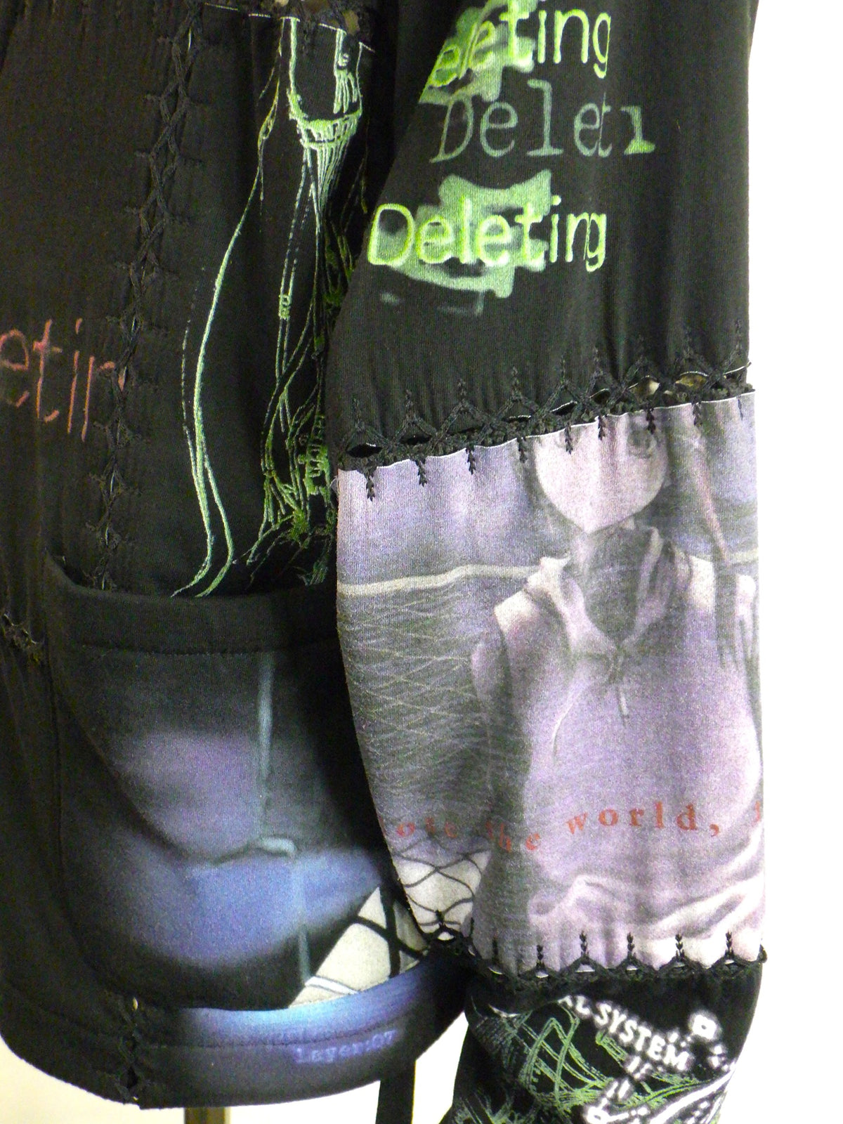 SEVESKIG　Fragment Cardigan ver, Serial Experiments lain　SW-SV-NRA-1005-BK