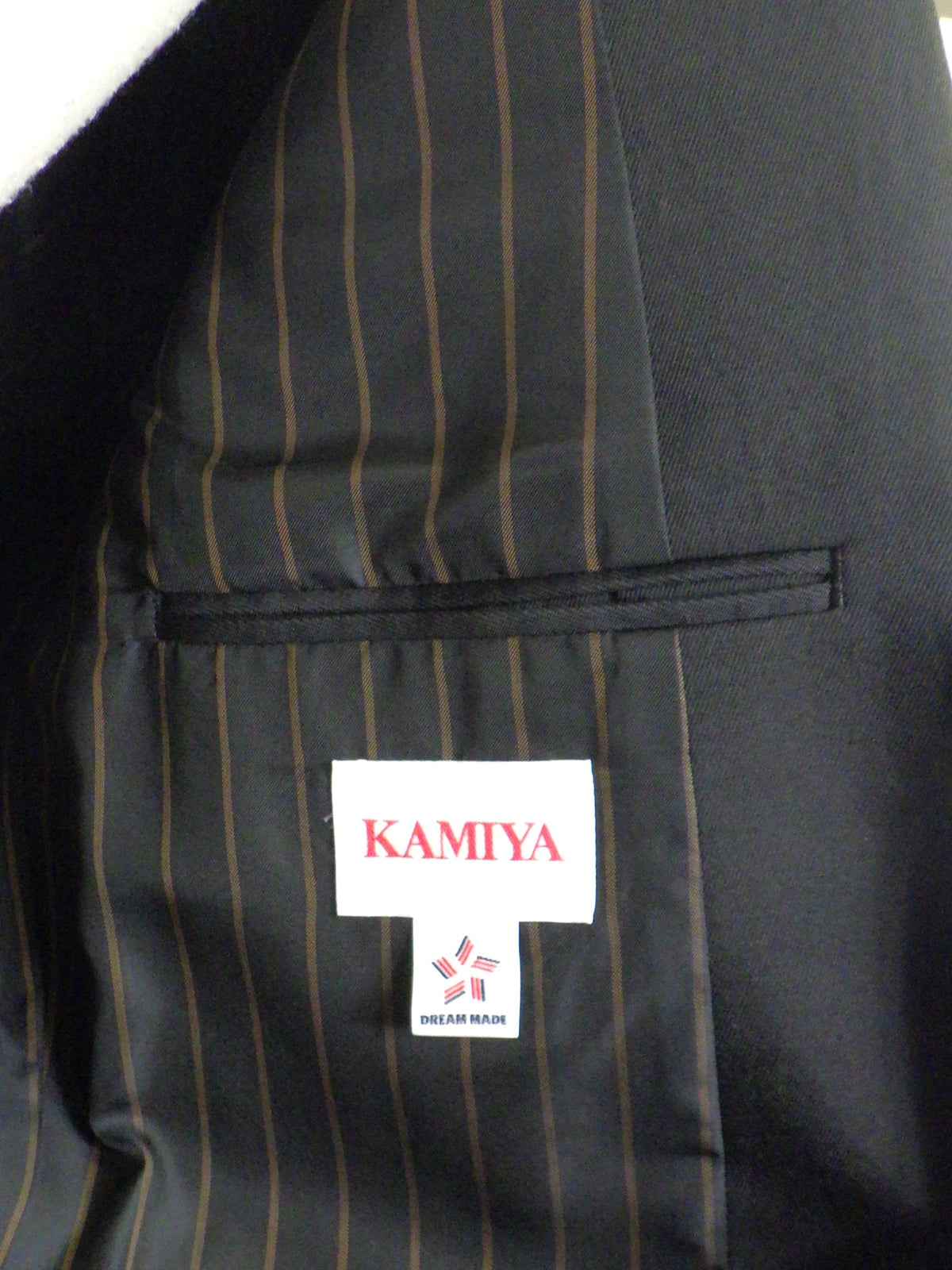 KAMIYA　2B Twill Tailored Jacket　G17JK019-BK
