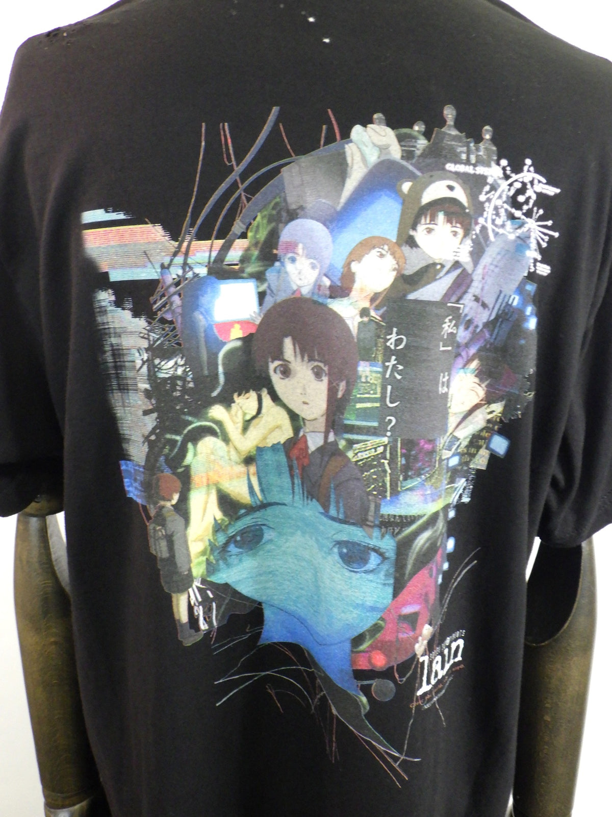 SEVESKIG　SEV vs lain S/SL TEE ver,Q-TA　CT-SV-NRA-1013-BK