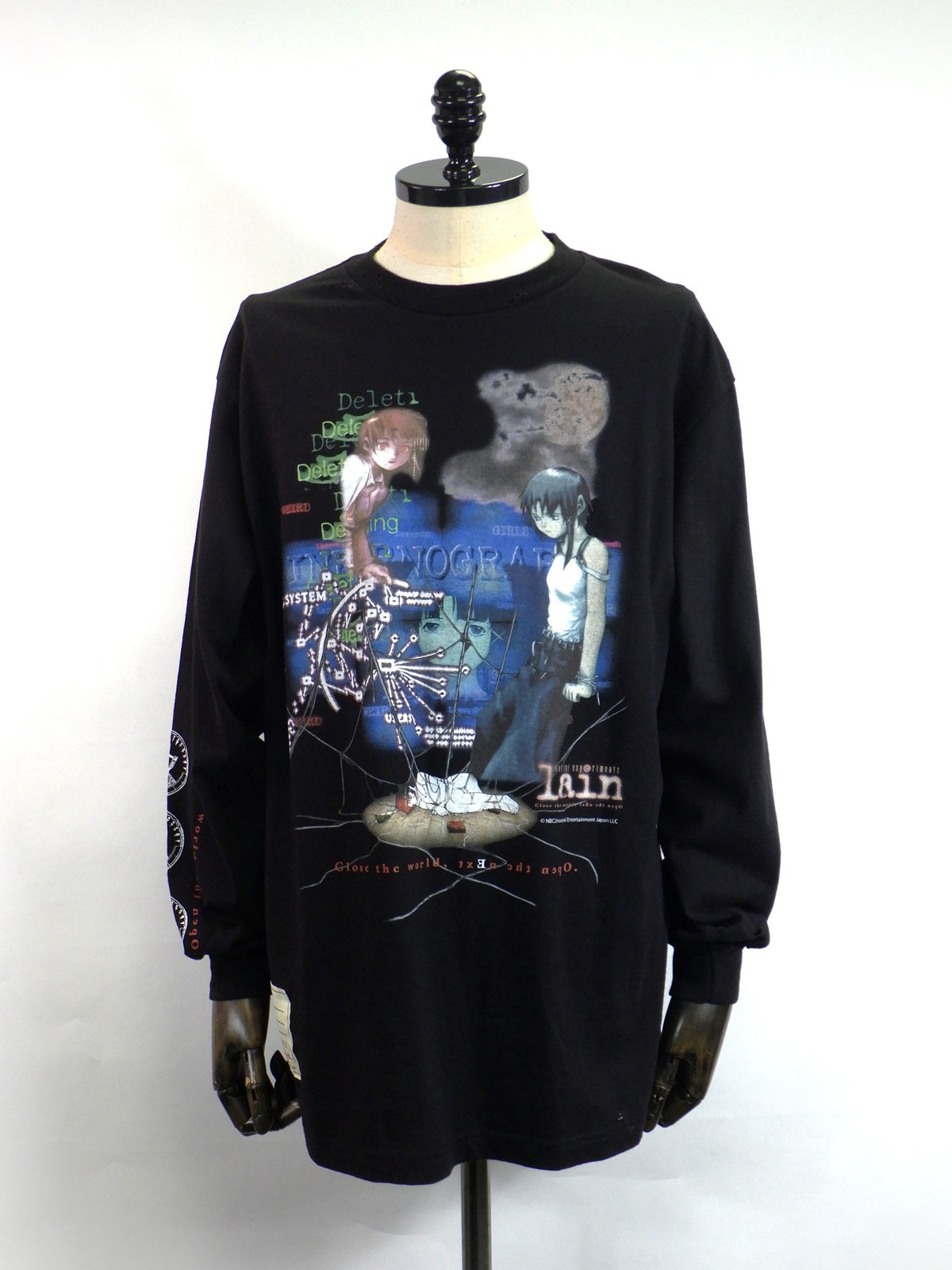 SEVESKIG　SEV vs lain Layer L/SL TEE　CT-SV-NRA-1011-BK