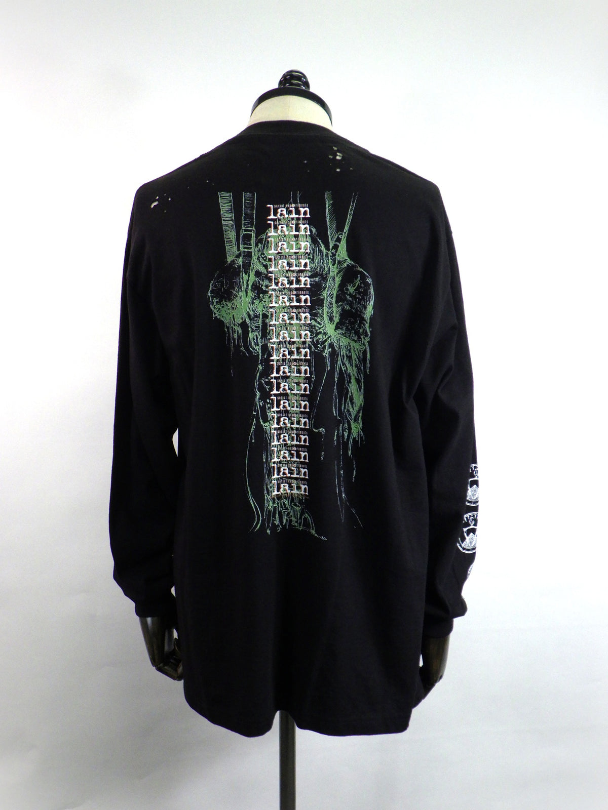 SEVESKIG　SEV vs lain Layer L/SL TEE　CT-SV-NRA-1011-BK