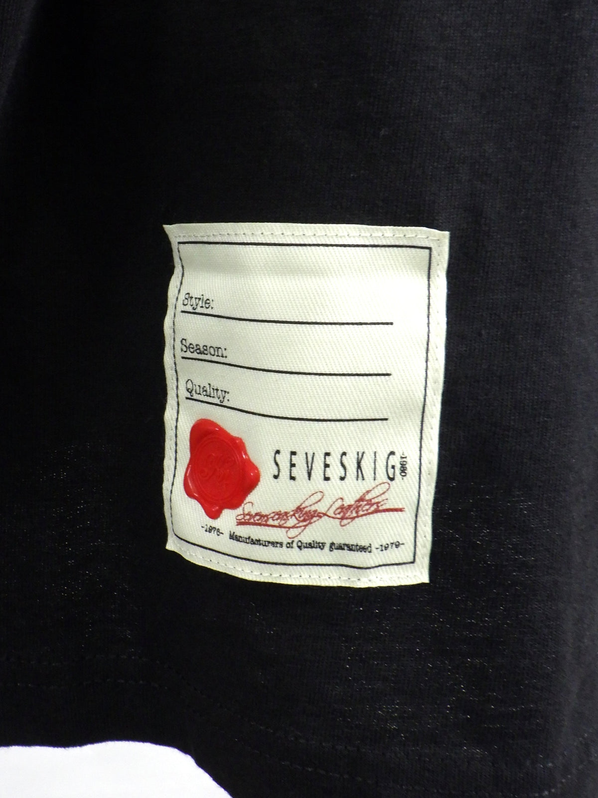 SEVESKIG　SEV vs lain Layer L/SL TEE　CT-SV-NRA-1011-BK
