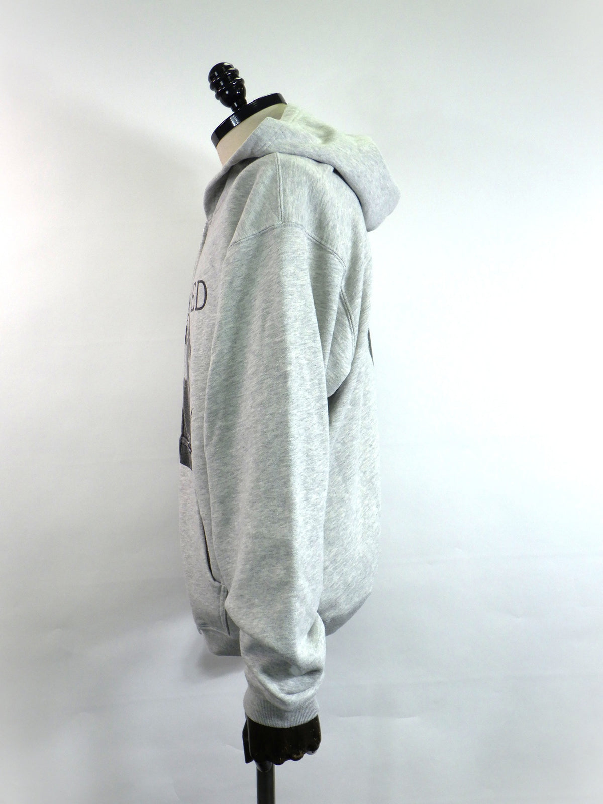 KAMIYA　"DISTORTED Girl" Zip-up Hoodie　G17HD101-GR