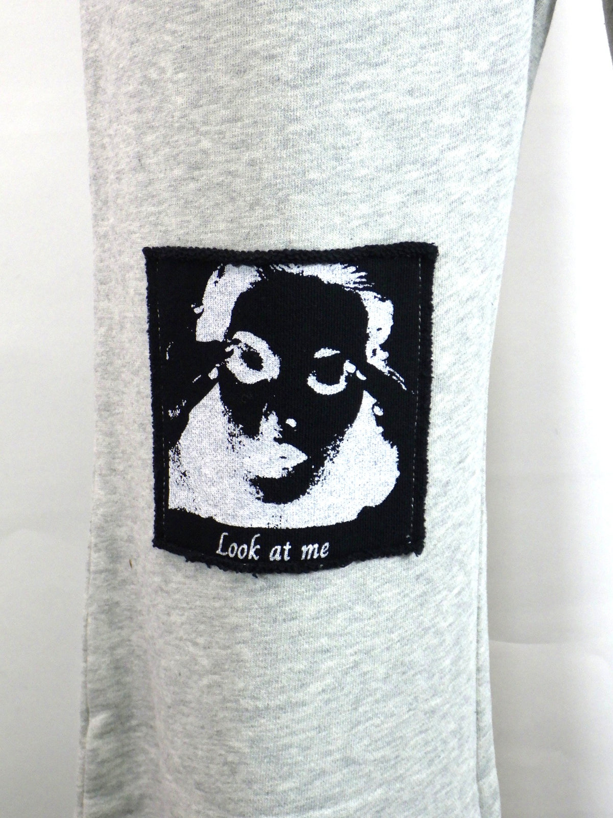KAMIYA　"Girl Patch" Bootcut Sweat Pants　G17PT103-GR