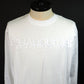 1PIU1UGUALE3 RELAX　リバーシングロゴロングTシャツ　UST-25133-WH
