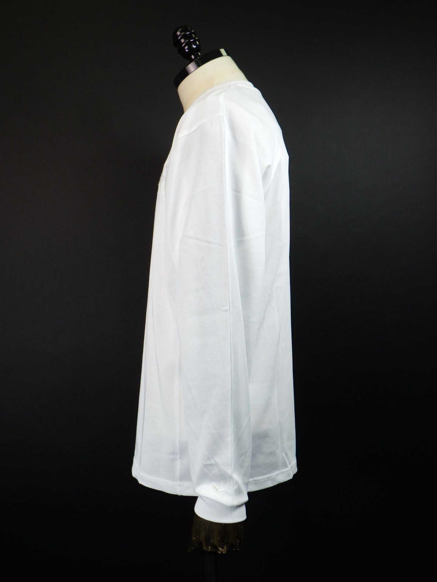 1PIU1UGUALE3 RELAX　リバーシングロゴロングTシャツ　UST-25133-WH