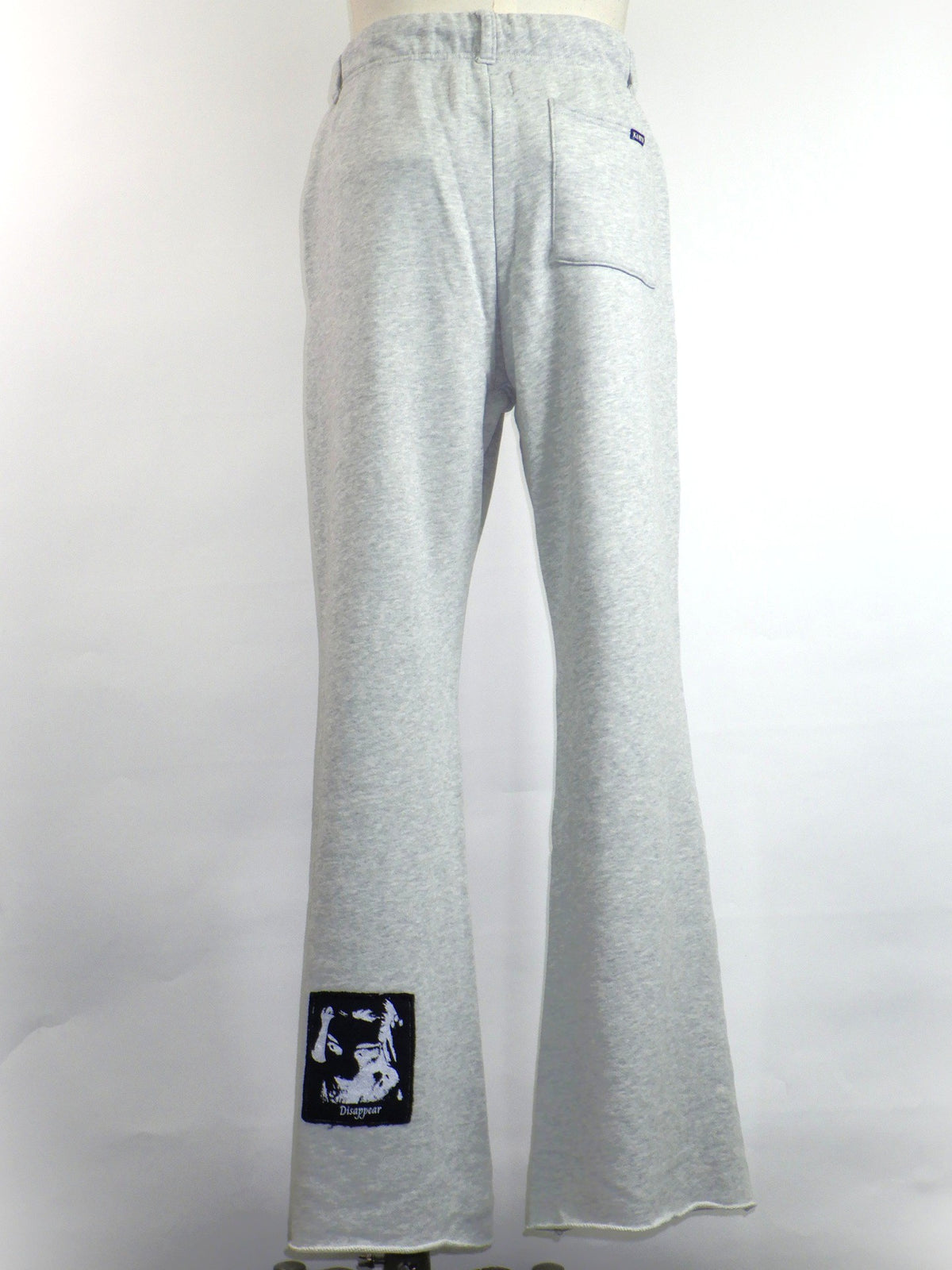 KAMIYA　"Girl Patch" Bootcut Sweat Pants　G17PT103-GR