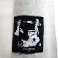 KAMIYA　"Girl Patch" Bootcut Sweat Pants　G17PT103-GR