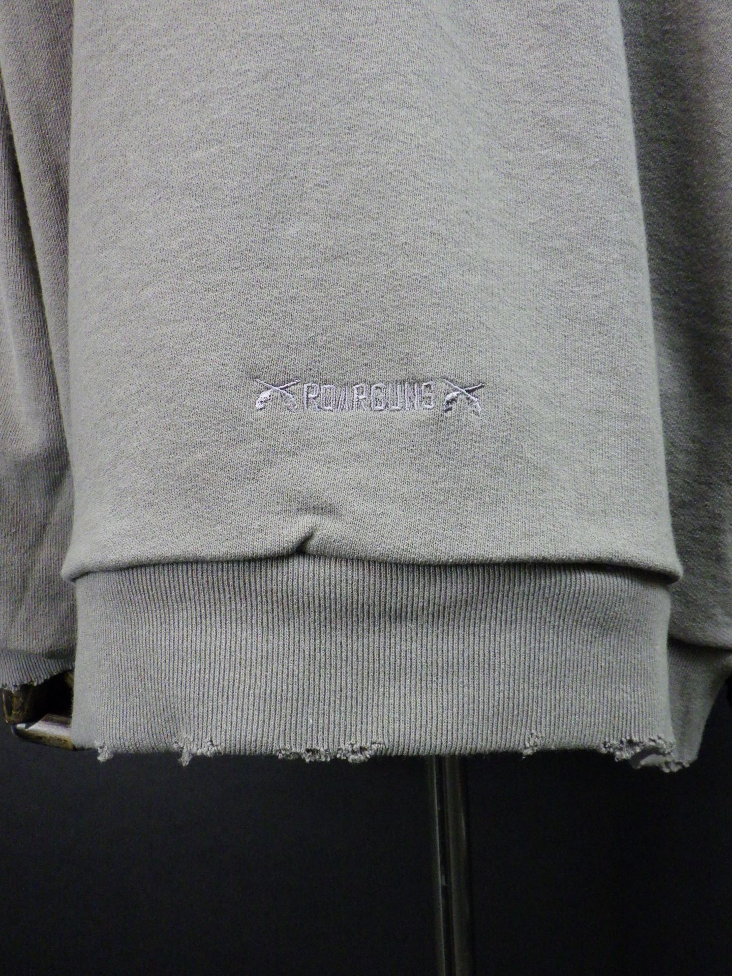 roarguns　LOVE AND PEACEストーンネイルフーディ　25FGB-10-GRY