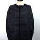 SUPERTHANKS　グラフチェックニットカーディガン　ST253KT02-C.GRY×BK