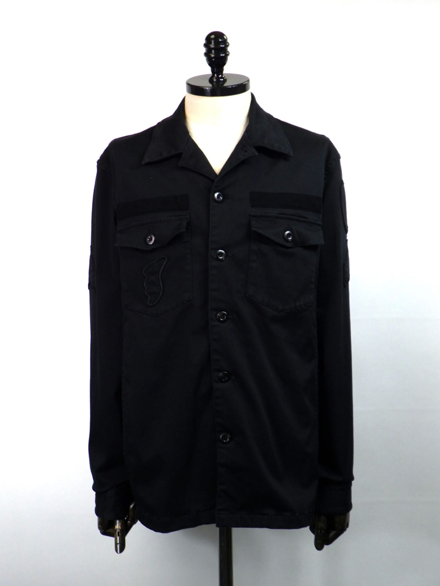 wjk　OG-107ユーティリティシャツジャケット　4326cs70g-BK