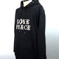 roarguns　LOVE AND PEACEストーンネイルフーディ　25FGB-10-BK