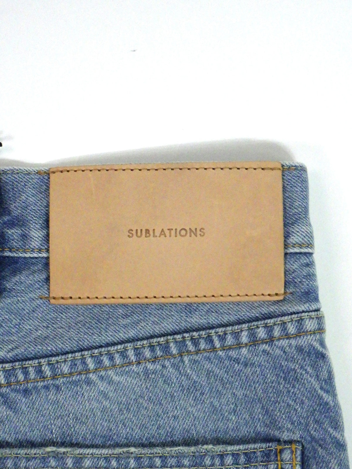 SUBLATIONS　ORDINARY STRAIGHT DENIM PANTS .16 -Brando-　S161418