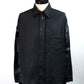 Licht Bestreben　ベロアジャージスリーブイージーシャツ　LB25AW-SH08-SPV-PVL-BK