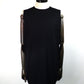 prasthana　round hem long nosleeve　P-2102001-BK