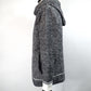 1PIU1UGUALE3 RELAX　バイカラーニットジップパーカー　USK-25029-GRY