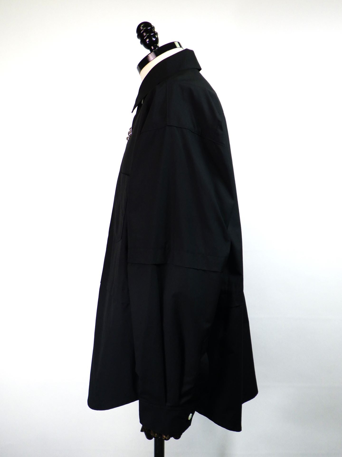 DISCOVERED　フラワーランポーニシャツ　DC-AW25-SH-02-BK