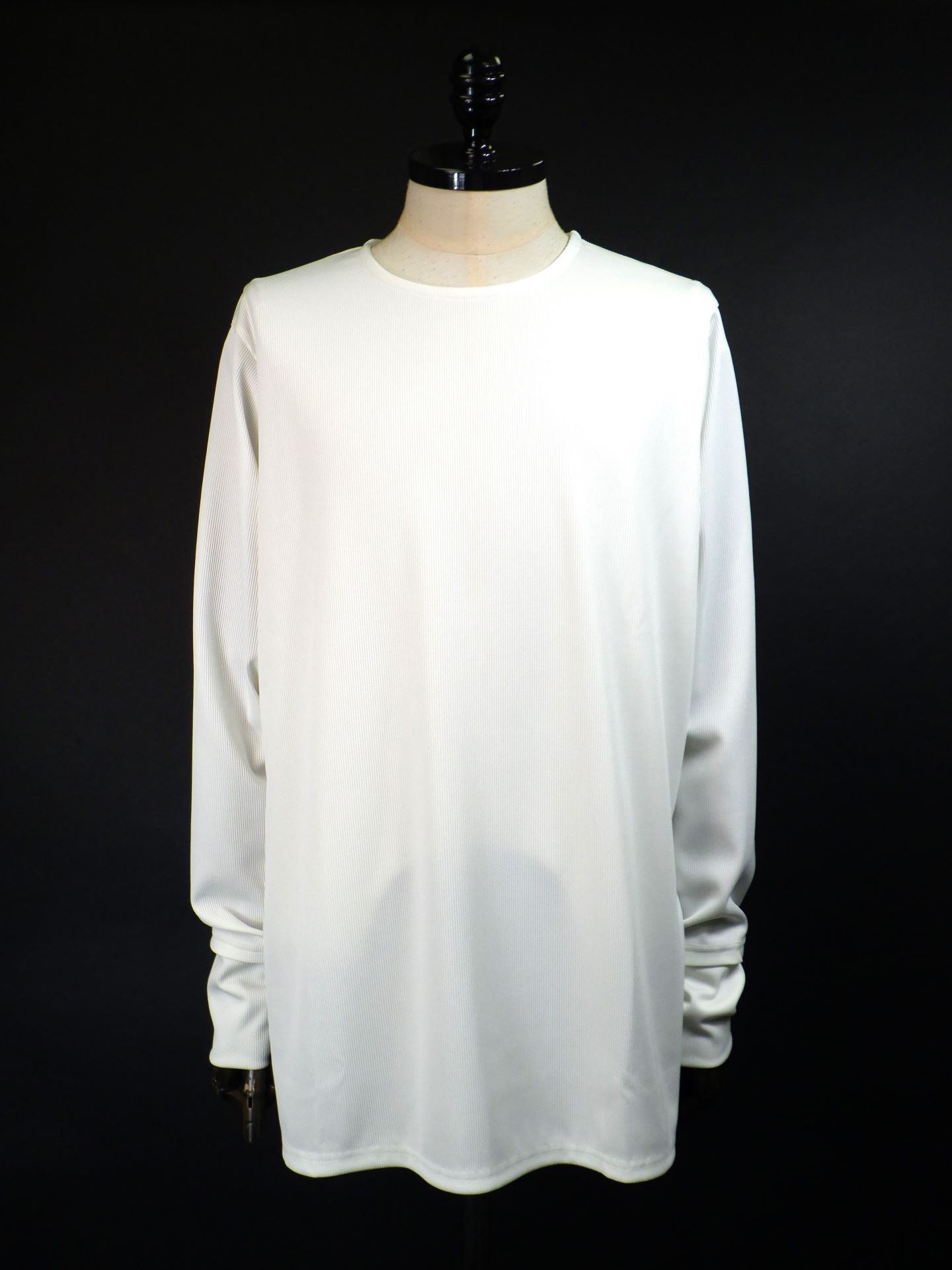 prasthana　base layer crew neck　P-2102002-WH