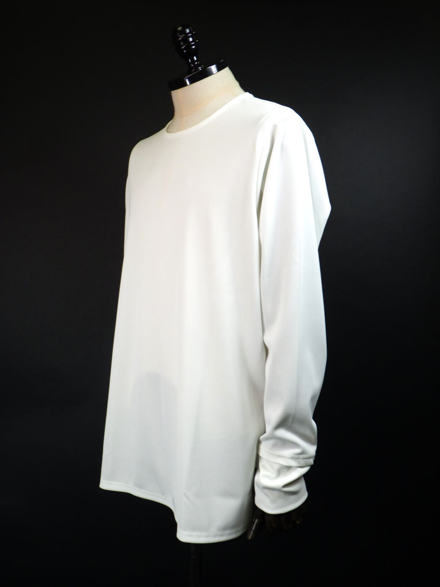 prasthana　base layer crew neck　P-2102002-WH