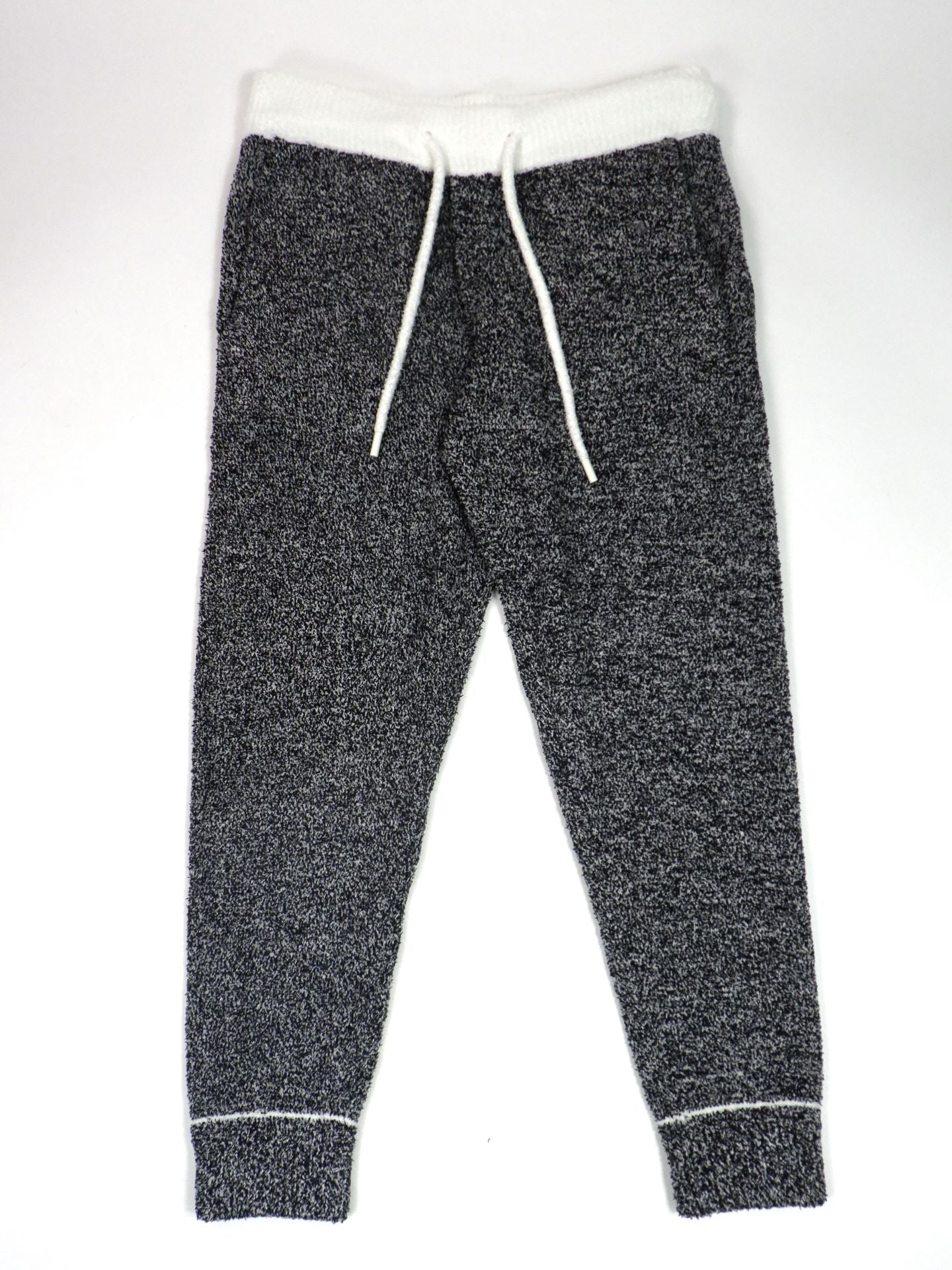 1PIU1UGUALE3 RELAX　バイカラーニットロングパンツ　USK-25031-GRY