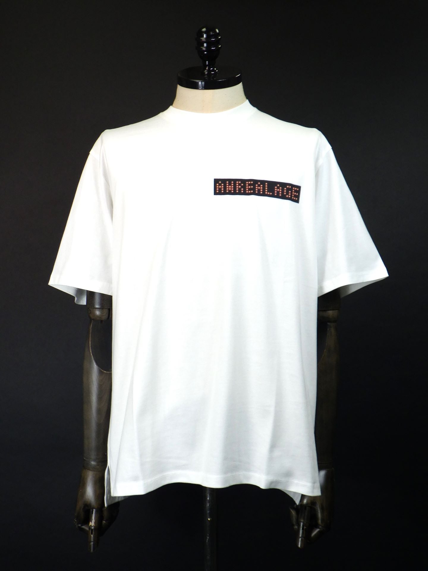 ANREALAGE　スクリーン AZ Tシャツ　AZ252CC1082-WH