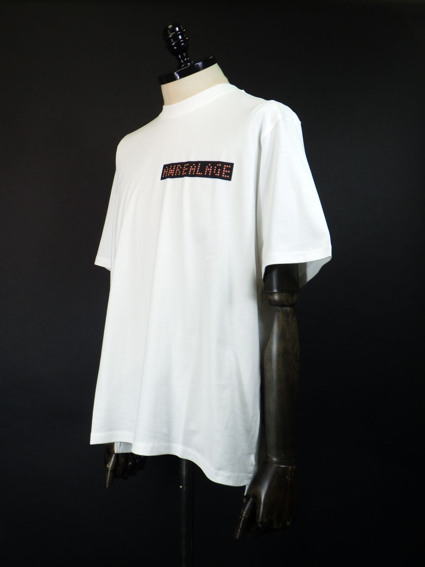 ANREALAGE　スクリーン AZ Tシャツ　AZ252CC1082-WH