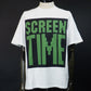 ANREALAGE　スクリーンタイムプリントTシャツ　AZ252CC1064-WH