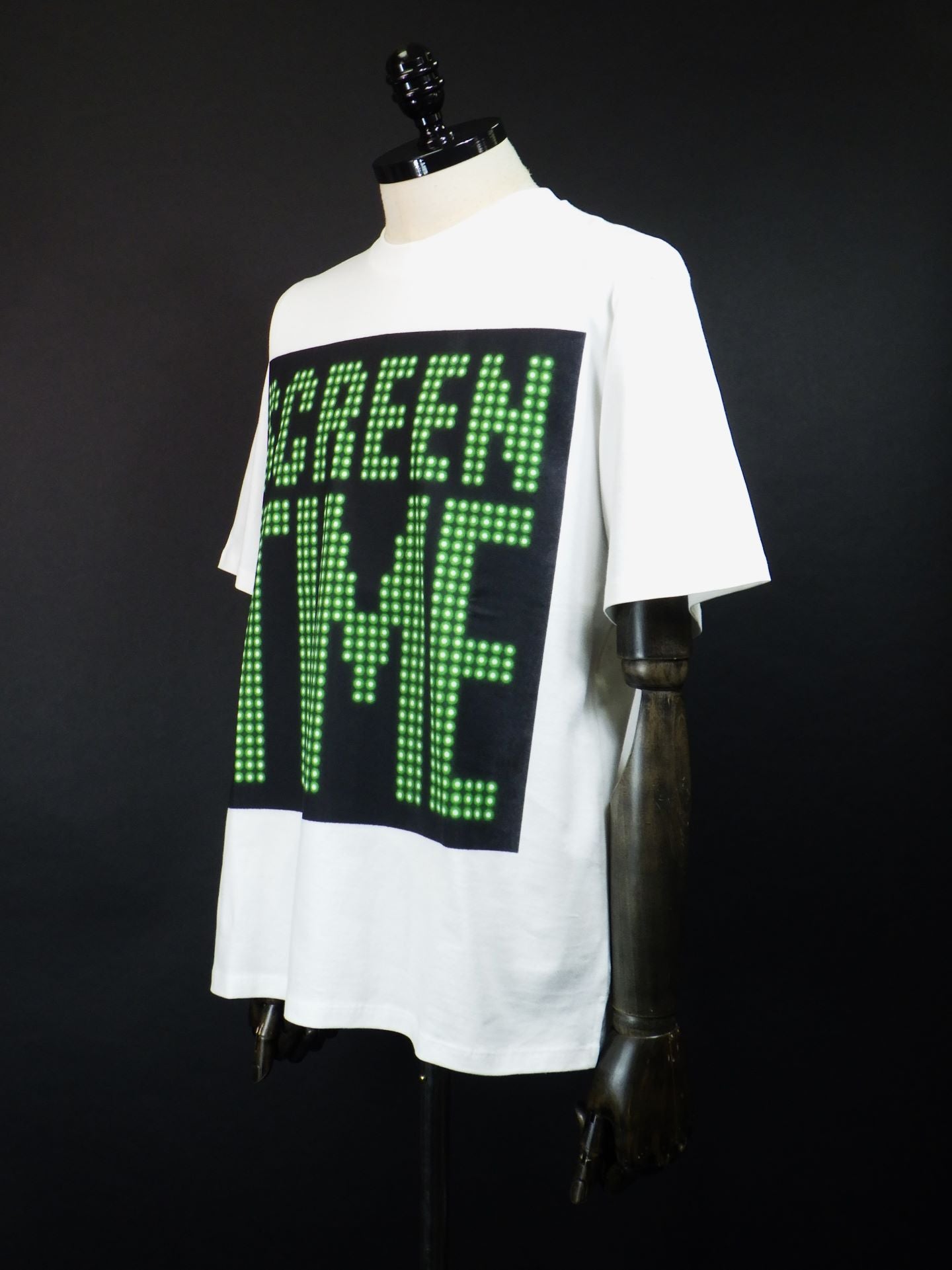 ANREALAGE　スクリーンタイムプリントTシャツ　AZ252CC1064-WH