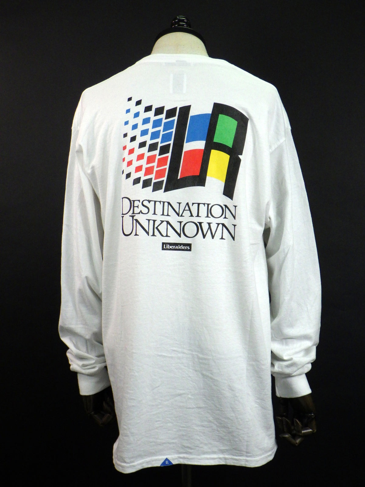 Liberaiders　OS LOGO L/S TEE　735052603-WH