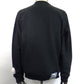 STUD MUFFIN　T/C裏毛起毛ファー/ムックボアミックスパッチワークスウェットシャツ　624-02917-BK