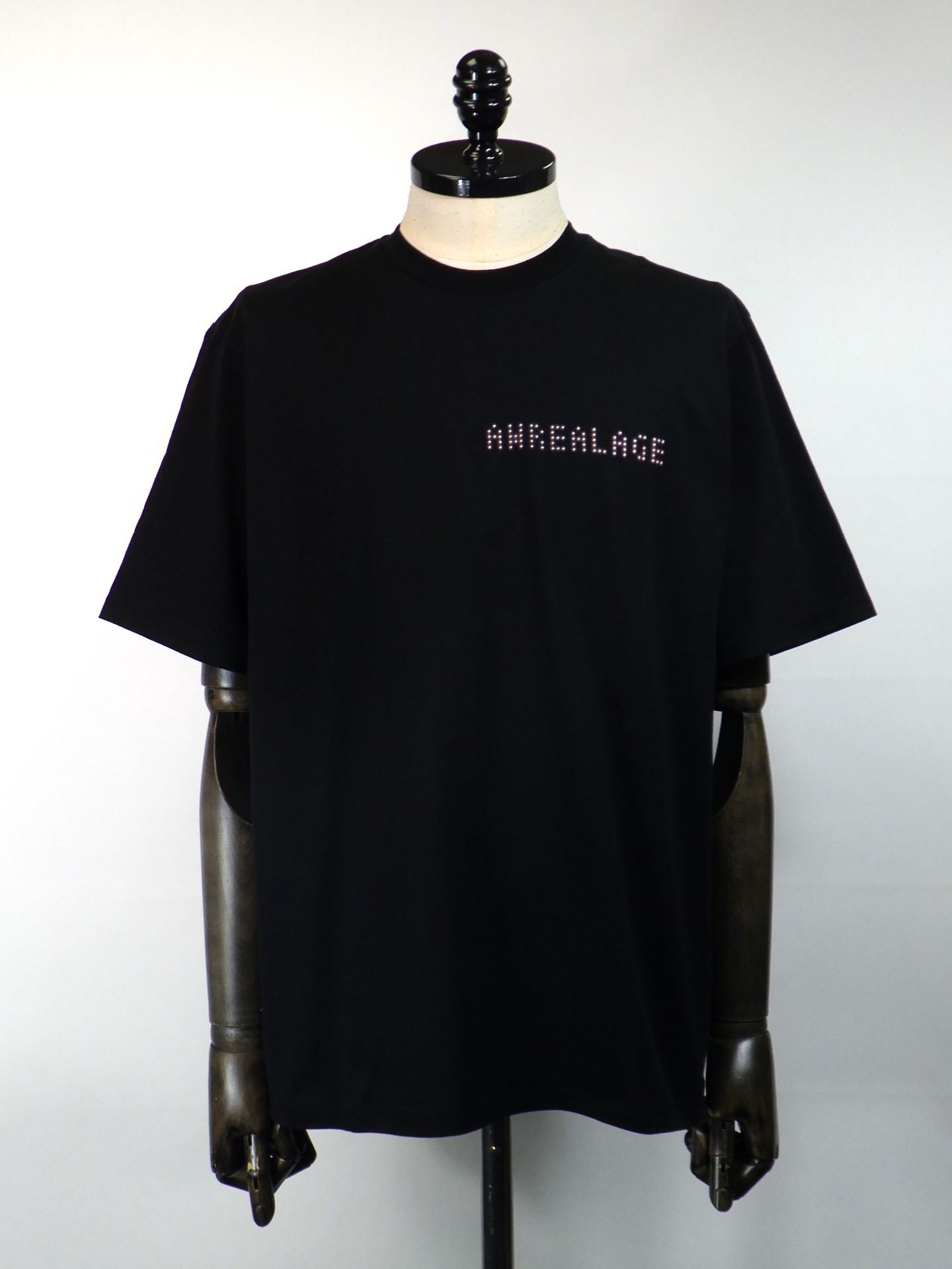 ANREALAGE　スクリーン AZ Tシャツ　AZ252CC1082-BK