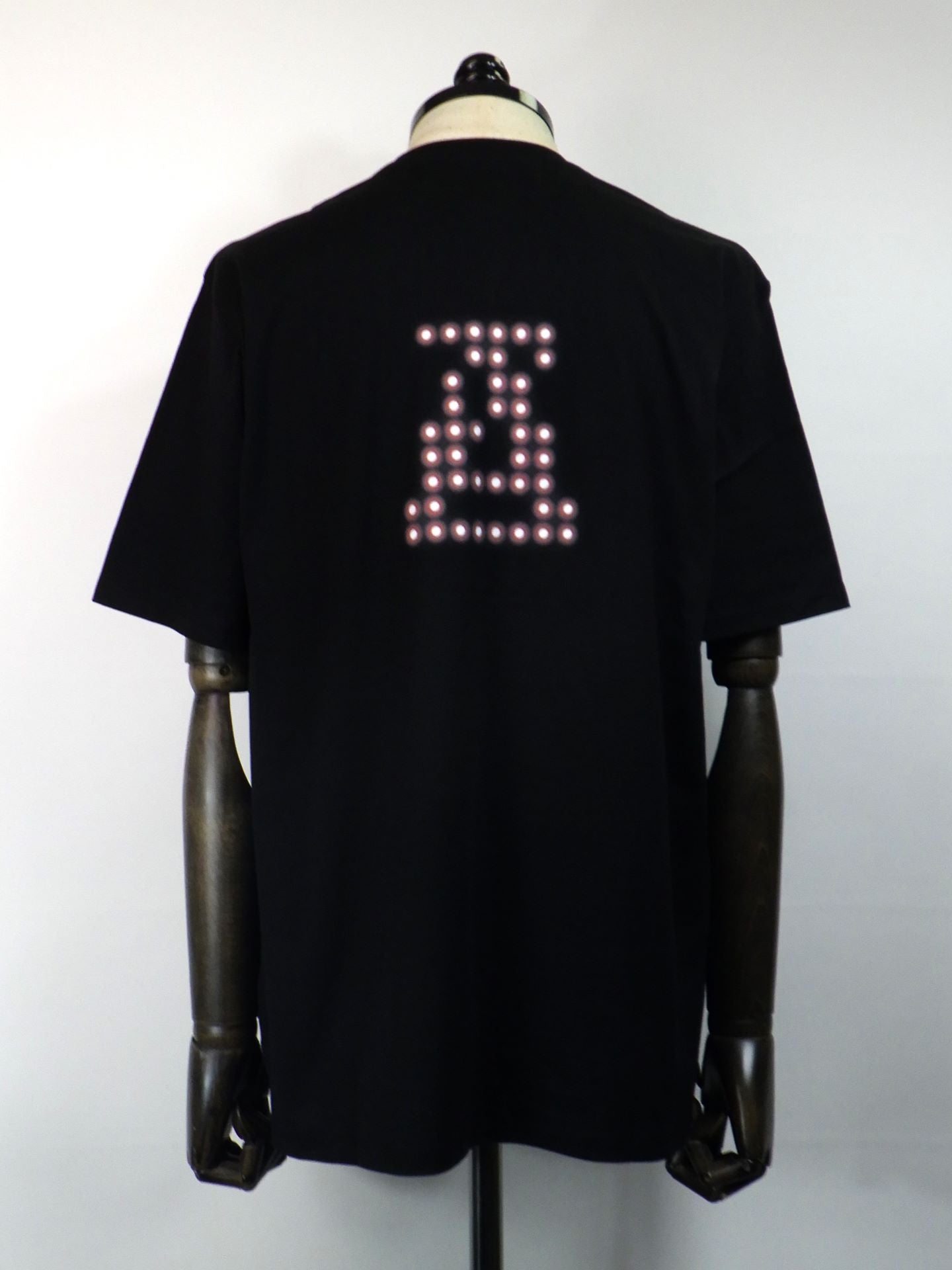 ANREALAGE　スクリーン AZ Tシャツ　AZ252CC1082-BK