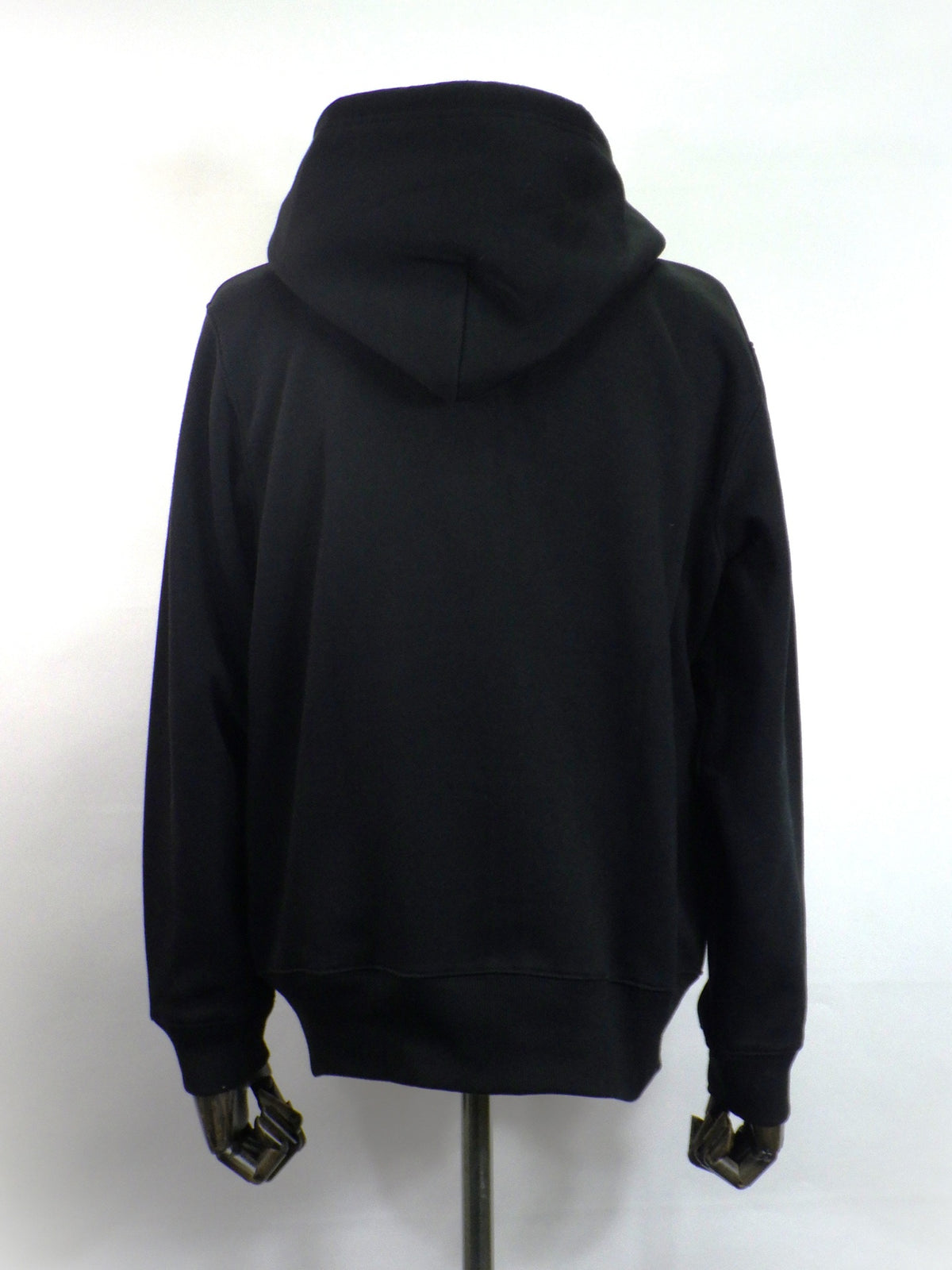 STUD MUFFIN　T/C裏毛起毛ファー/ムックボアミックスパッチワークジップパーカー　624-02916-BK