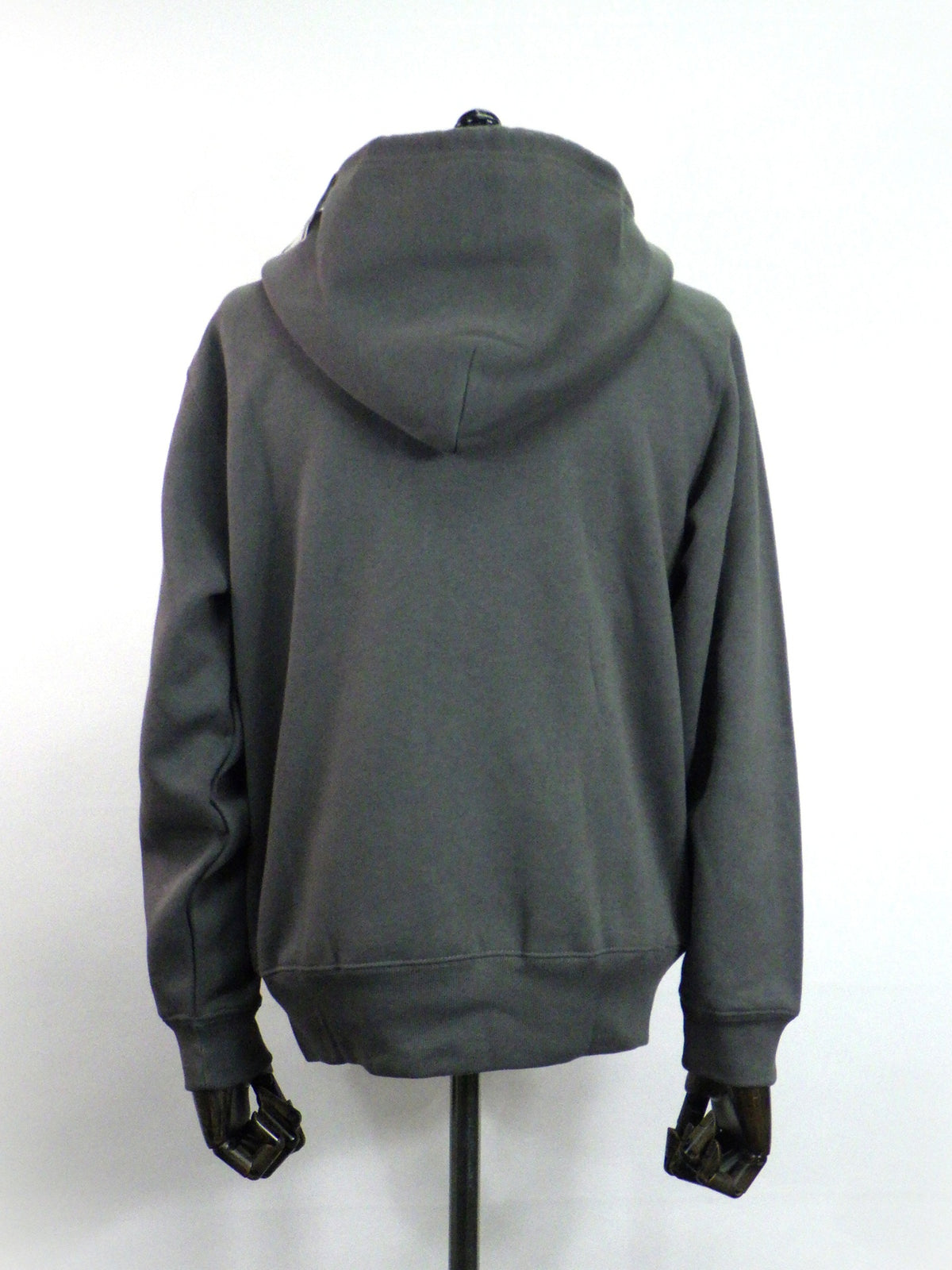 STUD MUFFIN　T/C裏毛起毛ファー/ムックボアミックスパッチワークジップパーカー　624-02916-GY