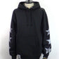 STUD MUFFIN　T/C裏毛起毛ドルスターカラークリスタルプルパーカー　624-02915-BK