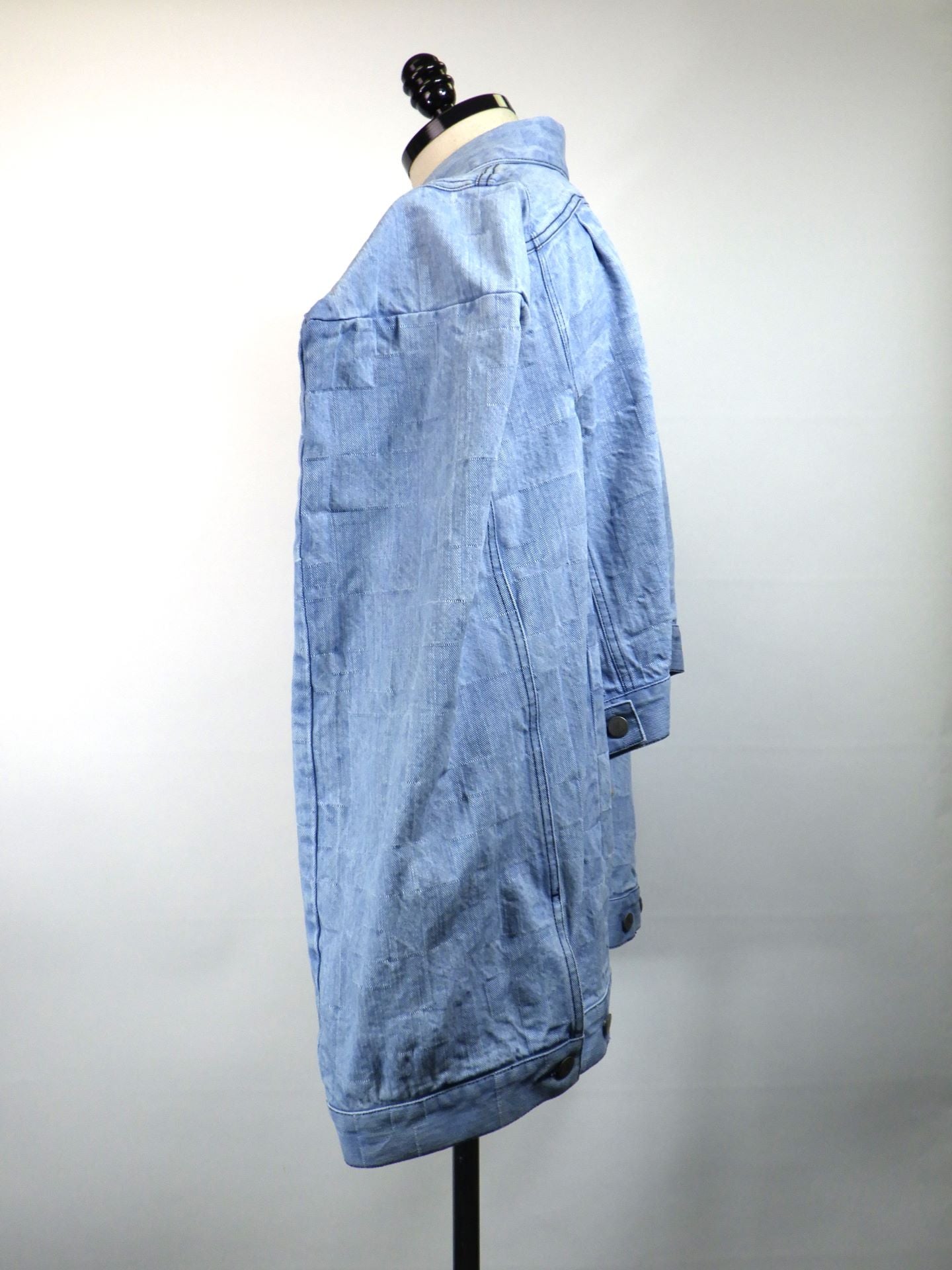 ANREALAGE　ボックスデニムジャケット　AZ252SB1041-L.INDIGO