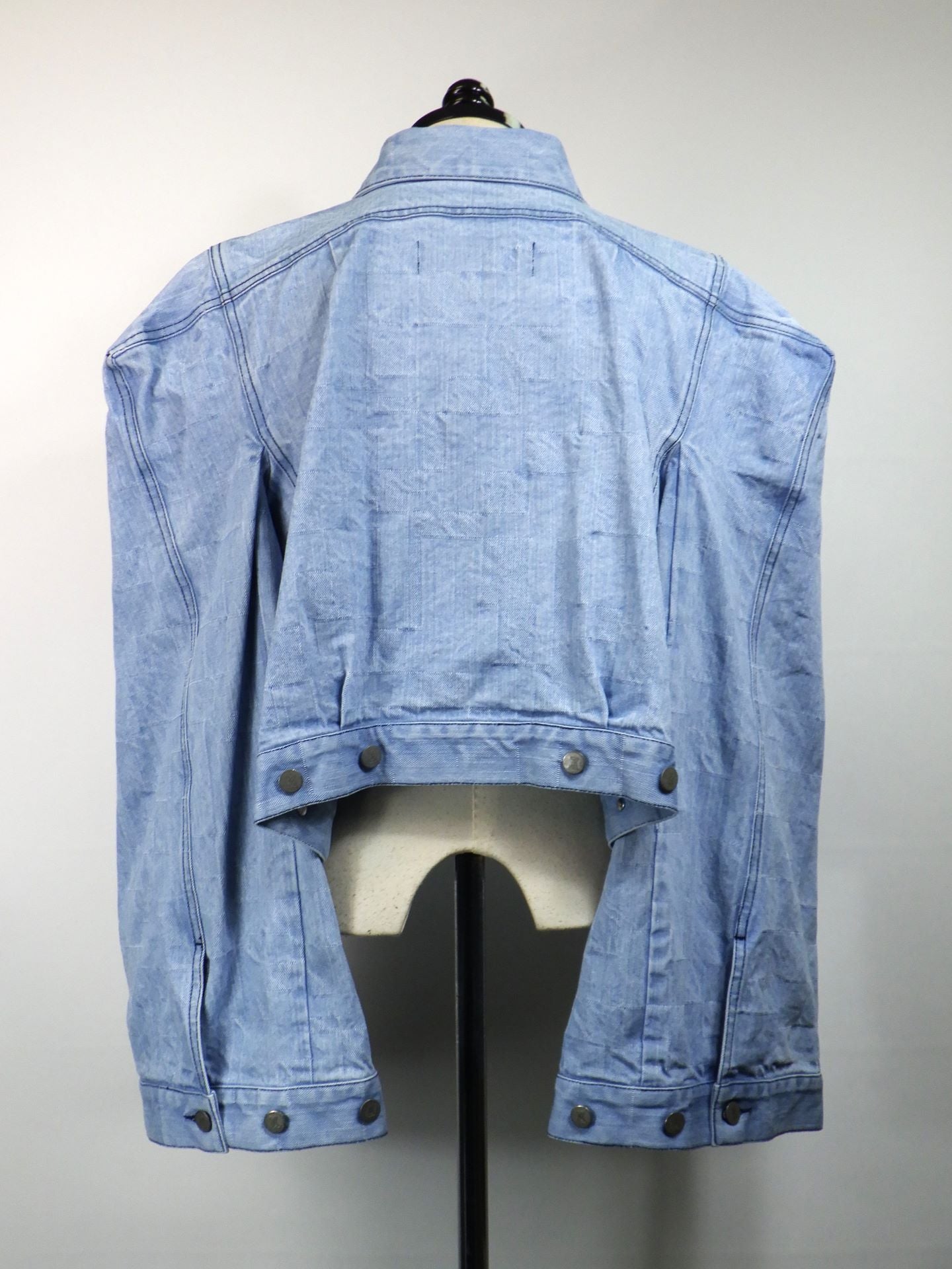 ANREALAGE　ボックスデニムジャケット　AZ252SB1041-L.INDIGO