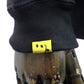 STUD MUFFIN　T/C裏毛起毛ドルスターカラークリスタルプルパーカー　624-02915-BK