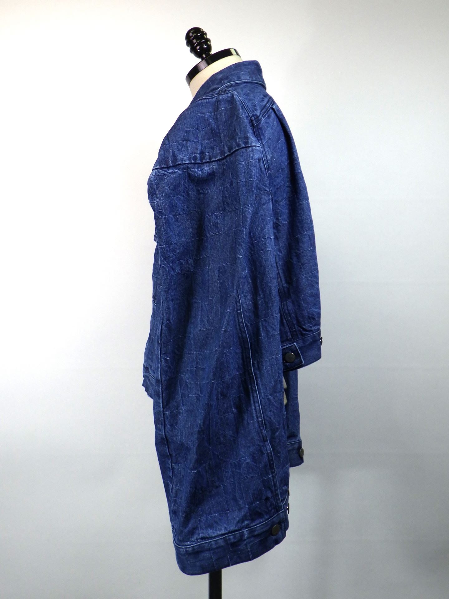 ANREALAGE　ボックスデニムジャケット　AZ252SB1041-INDIGO