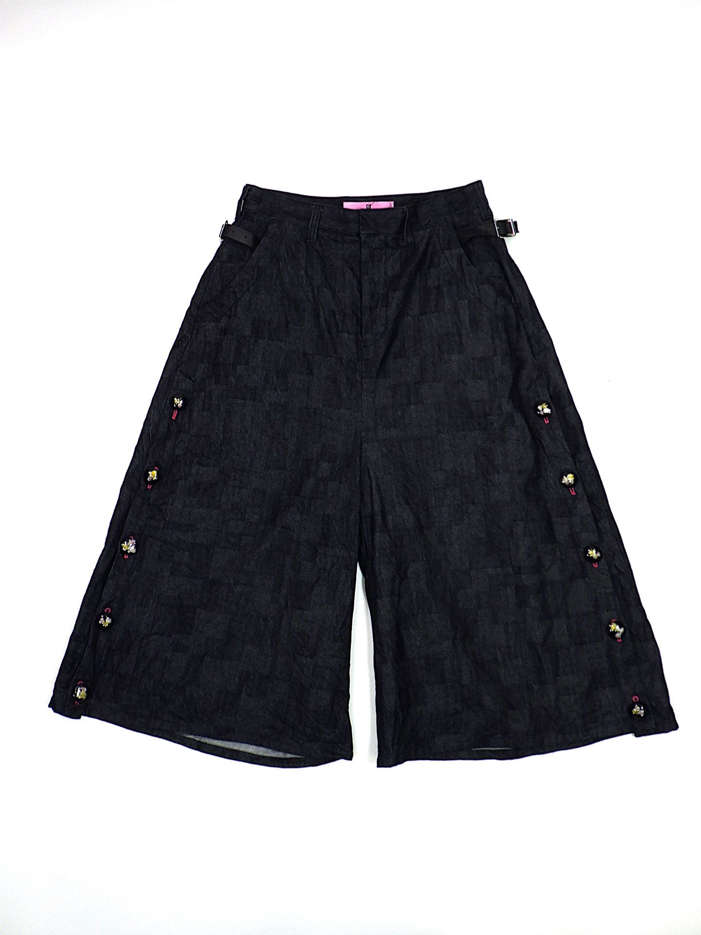 anrealage homme　デニムボタンショーツ　HO252AB1028