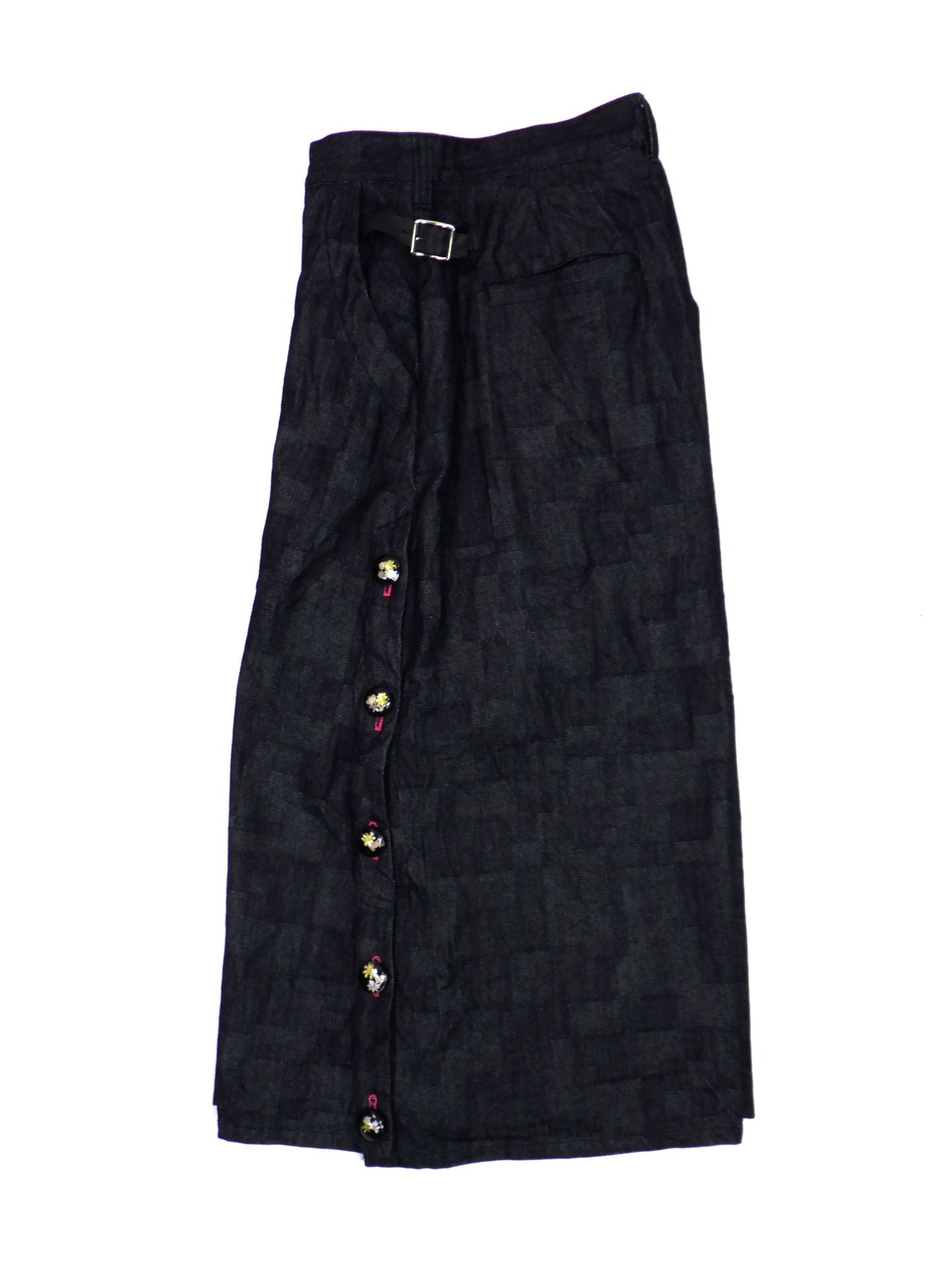 anrealage homme　デニムボタンショーツ　HO252AB1028