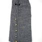 anrealage homme　ボタンツイードショーツ　HO252AB1025-GRY