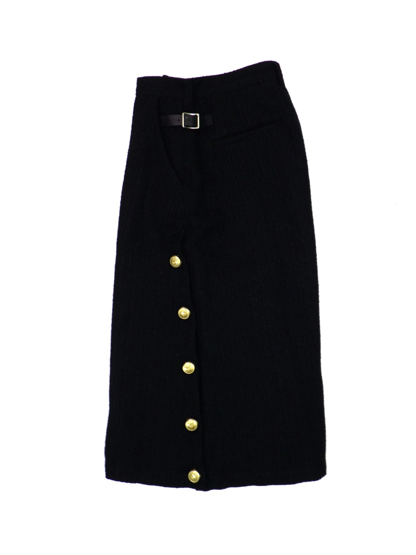 anrealage homme　ボタンツイードショーツ　HO252AB1025-BK