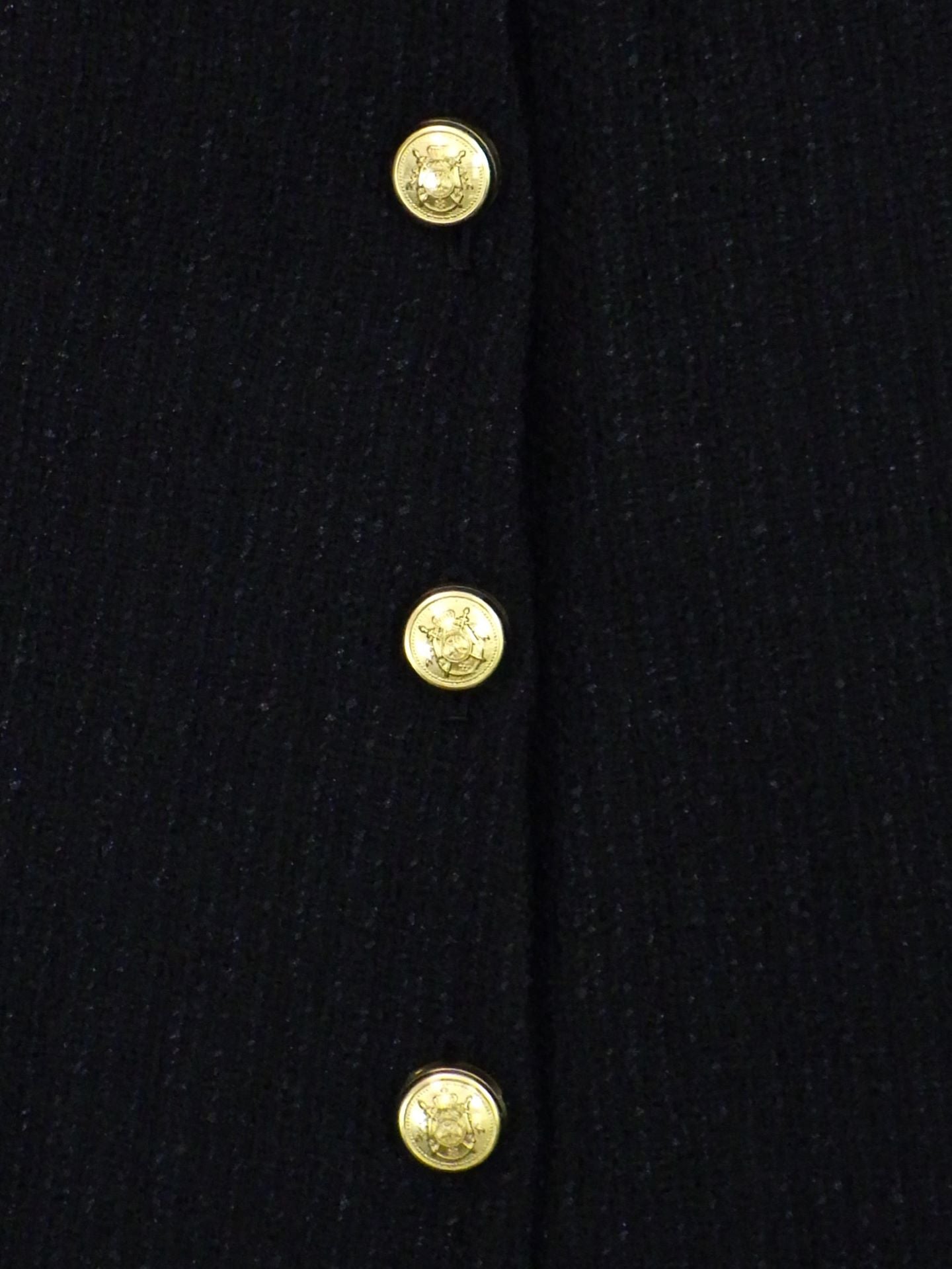 anrealage homme　ボタンツイードショーツ　HO252AB1025-BK