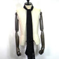 kiryuyrik　 Shadow Butterfly Opal Stole　KV-STL10-903-BK