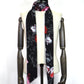 kiryuyrik　 Goth Flora Stole　KW-STL10-902-BK