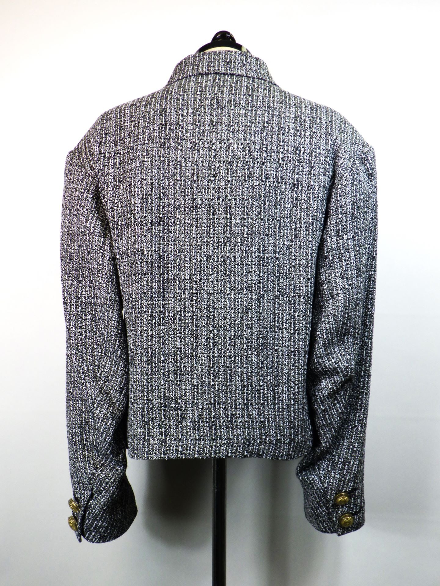 anrealage homme　ダブルボタンツイードジャケット　HO252AO2015-GRY