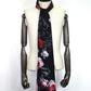 kiryuyrik　 Goth Flora Stole　KW-STL10-902-BK