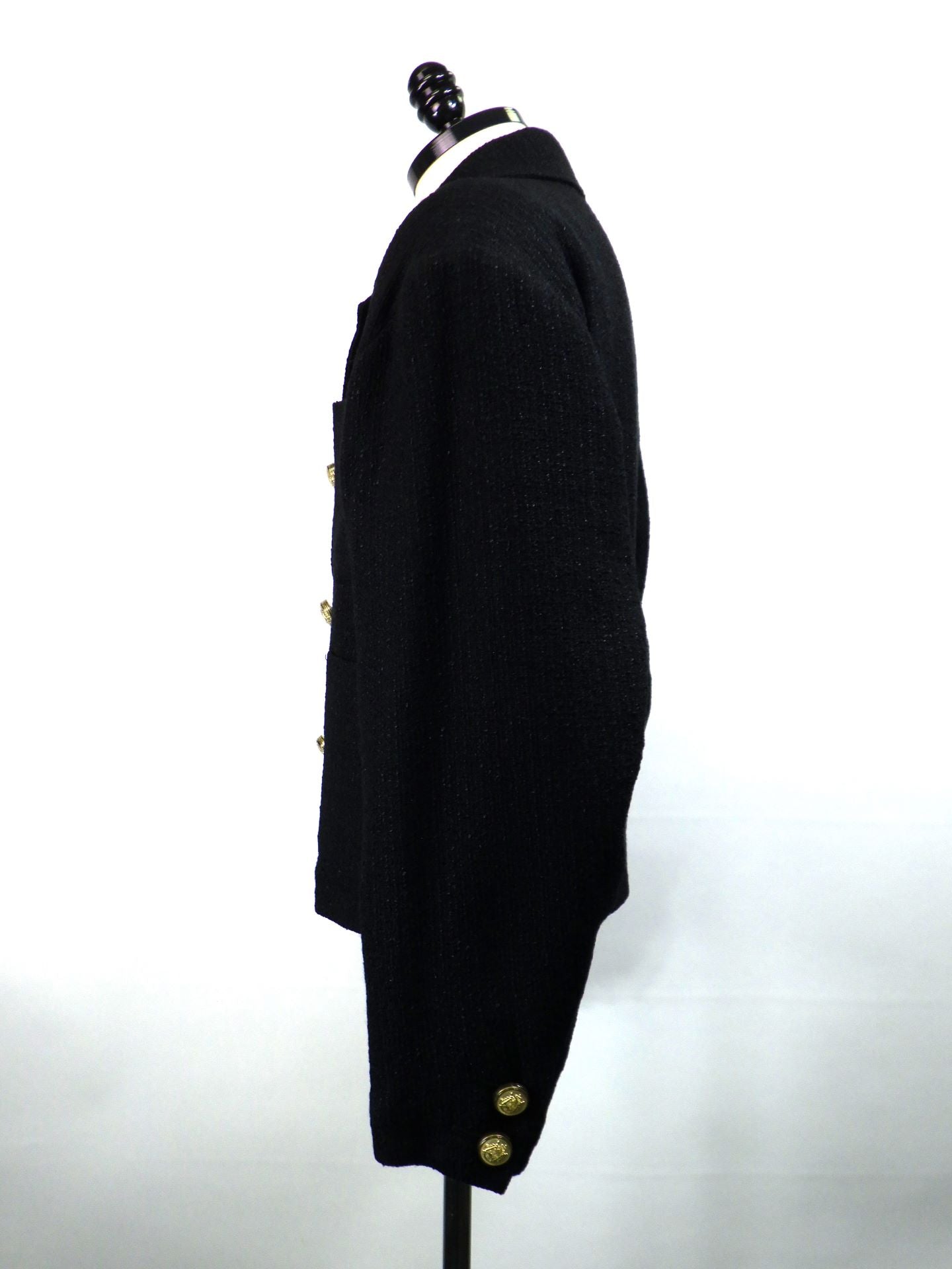 anrealage homme　ダブルボタンツイードジャケット　HO252AO2015-BK