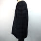 SUPERTHANKS　グラフチェックニットクルーネックセーター　ST253KT01-C.GRY×BK
